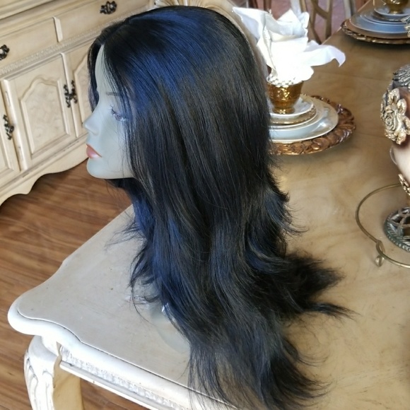 Used Layered Straight Wave Wig